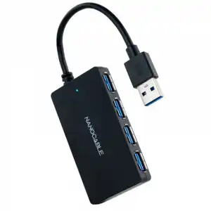 Nanocable 10.16.4403 Hub 4x USB 3.0 Negro