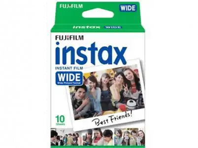 Película fotográfica - Fujifilm Instax Wide Film, 10 hojas