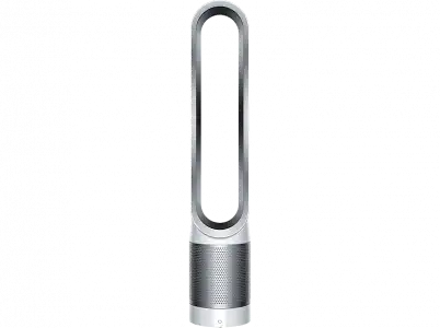 Purificador de aire - Dyson TP00 Pure Cool, Ventilador torre, Not Connected, Filtro HEPA Glass 360, 40 W, 10 Velocidades, Blanco/Plata