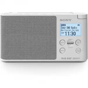 Sony XDR-S41D Radio Digital DAB/FM Blanca