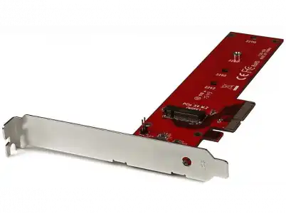 Tarjeta M.2 - StarTech.com PEX4M2E1 Adaptador PCI Express x4 a para SSD NGFF AHCI