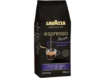 Café en grano - Lavazza Espresso Barista Intenso, 500g, Arábica y Robusta