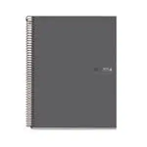 Cuaderno A4 Miquelrius Grafito cuadrícula 5mm gris