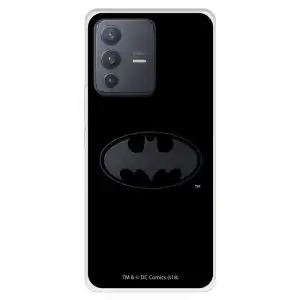 Funda Para Vivo V23 Oficial De Dc Comics Batman Logo Transparente - Dc Comics