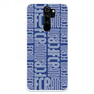 Funda Para Xiaomi Redmi Note 8 Pro Del Fútbol Club Oporto Nombre Fondo Azul - Licencia Oficial Fútbol Club Oporto