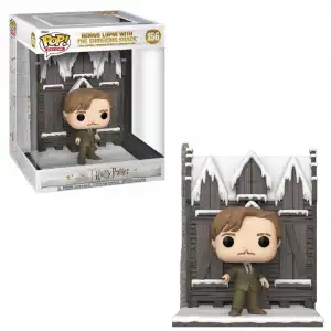 Funko Pop Deluxe Harry Potter Remus Lupin con La Casa de los Gritos