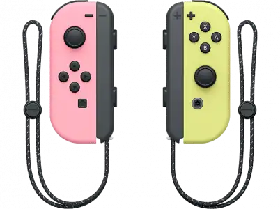 Mando - Joy-Con Set, Nintendo Switch, Izquierda y Derecha, Vibración HD, Rosa Amarillo pastel