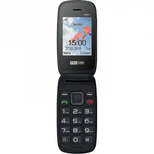 MaxCom MM817 Teléfono para Personas Mayores Negro/Rojo