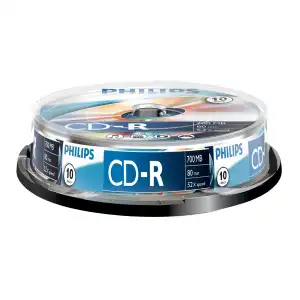 Philips - Tarrina 10 CD-R 700 MB