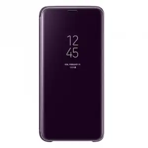 Samsung EF-ZG960 Clear View Standing Cover Púrpura para Samsung Galaxy S9