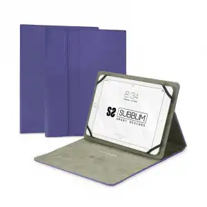 Subblim Clever Stand Funda Azul para Tablet de 10.1"