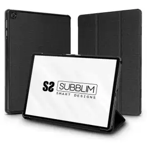 Subblim Shock Case Funda Negra para Lenovo M10 HD 10.1" TB-X306F