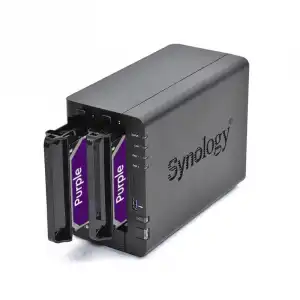 Synology DiskStation DS223 NAS 2GB RAM + 2x Discos Duros 1TB WD Purple