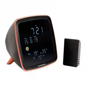 Thomson Radio Reloj Despertador Bluetooth con Estación Meteorológica