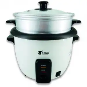 Thulos TH-RK10 Arrocera Eléctrica 1L 4-5 Raciones 400W Blanco