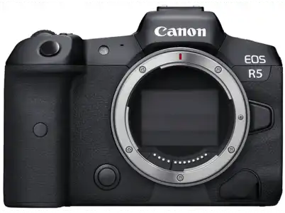 Cámara EVIL - Canon EOS R5, Cuerpo, 45 megapixel, CMOS, 8 cm, Digic X, WiFi, Vídeo 8K, Negro