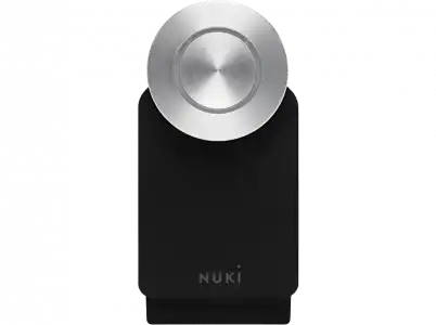 Cerradura electrónica - Nuki Smart Lock 3.0 Pro, Inteligente, WiFi, Abrepuertas, Control remoto, Negro