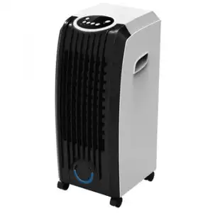 Climatizador Evaporativo, Enfriador Aire Portátil, Función Humidificador, Purificador, Cajón Hielo Blanco/negro 60w Mpm Mkl-01