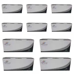 Color Premium 10 Tóners Compatibles con HP CE285A/CE278A/CB435A/CB436A XL Canon 728/725/712/713/726