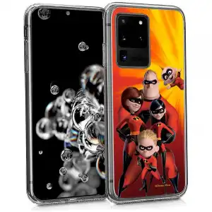 Cool Funda Licencia Disney Los Increíbles para Samsung Galaxy S20 Ultra 5G G988