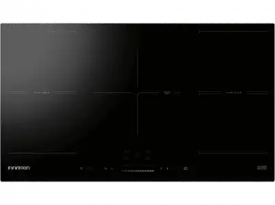 Encimera - Infiniton IND-594B, Inducción Multizona, 5 Zonas De Cocción