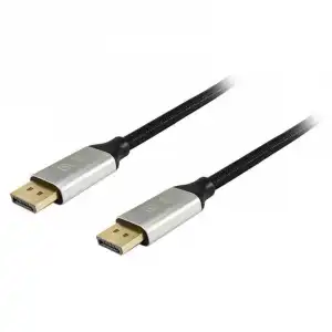 Equip Cable de Malla DisplayPort Premium 1.4 8K 60Hz Macho/Macho 5m Negro