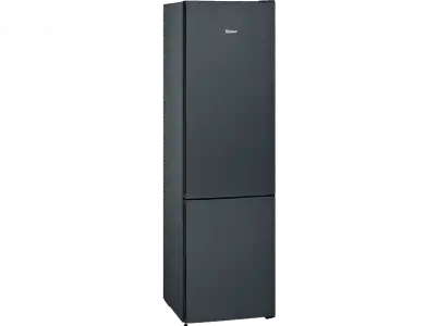 Frigorífico combi - Balay 3KFD763SI Grafito, No Frost, 203 cm, 368 l, Zona ExtraCold 0º C, Cajón ExtraFresh, Negro Inox