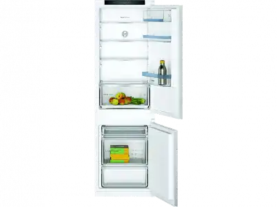 Frigorífico combi - Bosch KIV86VSE0, Integrable, 35dB, No Frost, 277l, VitaFresh XXL, BigBox, 177.20cm, Blanco