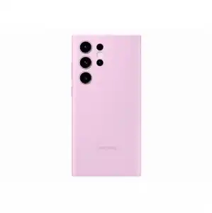 Funda de silicona Samsung Lila para Galaxy S23 Ultra