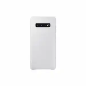 Funda Samsung Galaxy S10 Plus Piel Blanco - Nueva - Ef-vg975lwegww