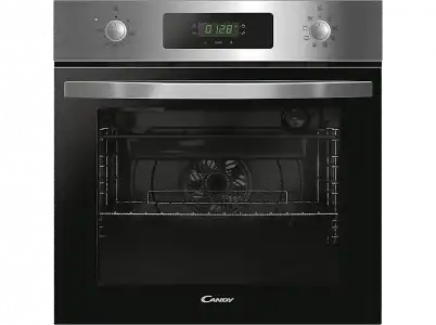 Horno - Candy Idea FIDC X625 L, Multifunción, Aquálisis, 60cm, 70 8 funciones, Display con timer touch, Guía telescópica, Negro