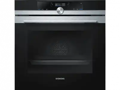 Horno - Siemens HR675GBS1 iQ700, Pirolítico, 71 L, 60 cm, Clase A+, Negro