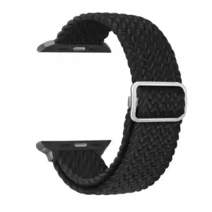 Ksix Urban 2 Correa Nylon Negra para Apple Watch 3/4 42/44/45mm