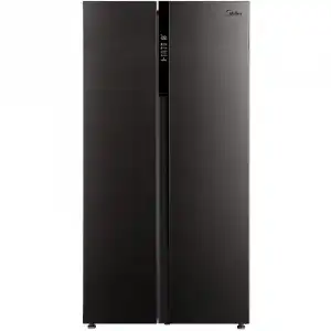 Midea MDRS710FGF28 Frigorífico Americano F Negro