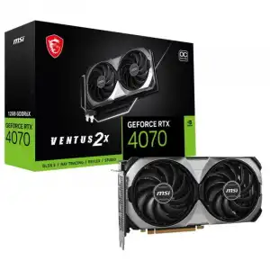 MSI GeForce RTX 4070 VENTUS 2X E OC 12GB GDDR6 DLSS3