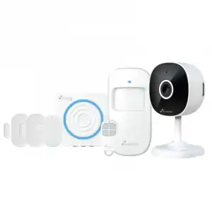 Nivian D3D-U1 Contacto Magnético para Nivian Smart + Cámara Vigilancia WiFi 2K + Sistema Alarma WiFi