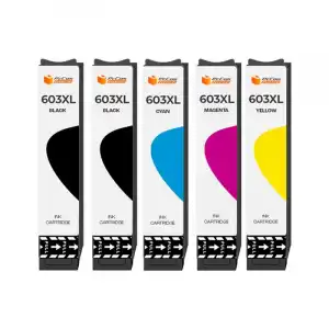 Pccom Essential Epson 603XL Cartucho Tinta Compatible Negro/Cian/Magenta/Amarillo Pack 5