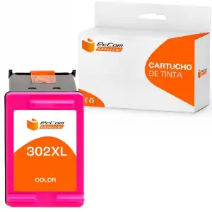 Pccom Essential HP 302XL Cartucho Tinta Compatible Tricolor