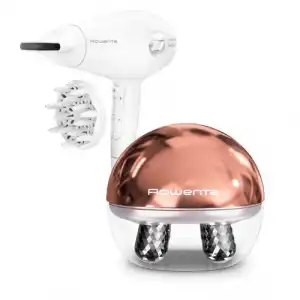 Secador Rowenta CV6130FO + Masajeador Facial