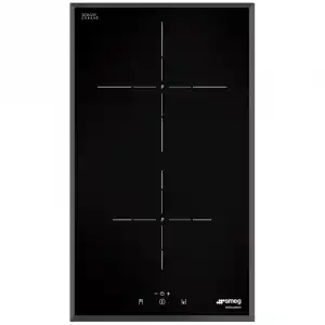 Smeg SI5322B Placa de Inducción 2 Zonas 30cm Negra