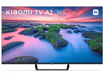 TV LED 50" - Xiaomi A2, UHD 4K, Smart TV, HDR10, Dolby Vision, Audio™, DTS-HD®, Inmersive Limitless Unibody, Negro