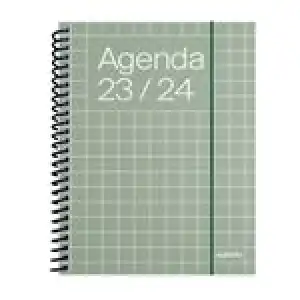 Agenda escolar 2023/2024 Universal Mini Additio semana vista verde