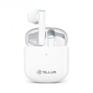 Aura True Auriculares Inalámbricos Tellur, App, Blancos