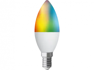 Bombilla inteligente - Muvit MIOBULB006, Wi-Fi, 5W, iOs y Android, Blanco