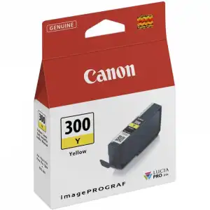 Canon PFI-300 Cartucho Tinta Original Amarillo