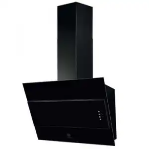 Electrolux Campana Inclinada Decorativa 60cm 600m3/h Negra - Lfv316k