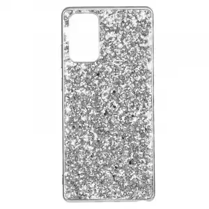 Funda Brillantina Plata para Samsung Galaxy Note 20