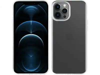 Funda - Muvit MCCRS0047, Para iPhone 12 Pro Max, Reciclada, Eco-friendly, Transparente