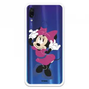Funda Para Xiaomi Redmi Note 7 Oficial De Disney Minnie Rosa - Clásicos Disney