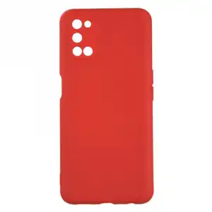 Funda Ultra Suave Roja Para Oppo A92